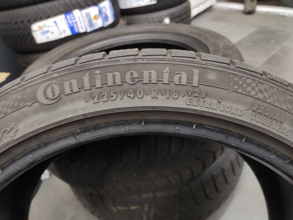 4бр Зимни Гуми 225 40 18 - Continental