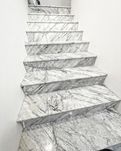 Ступени мраморные, лестница из натурального мрамора.