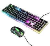 Клавиатура с подсветкой игровой+мышка