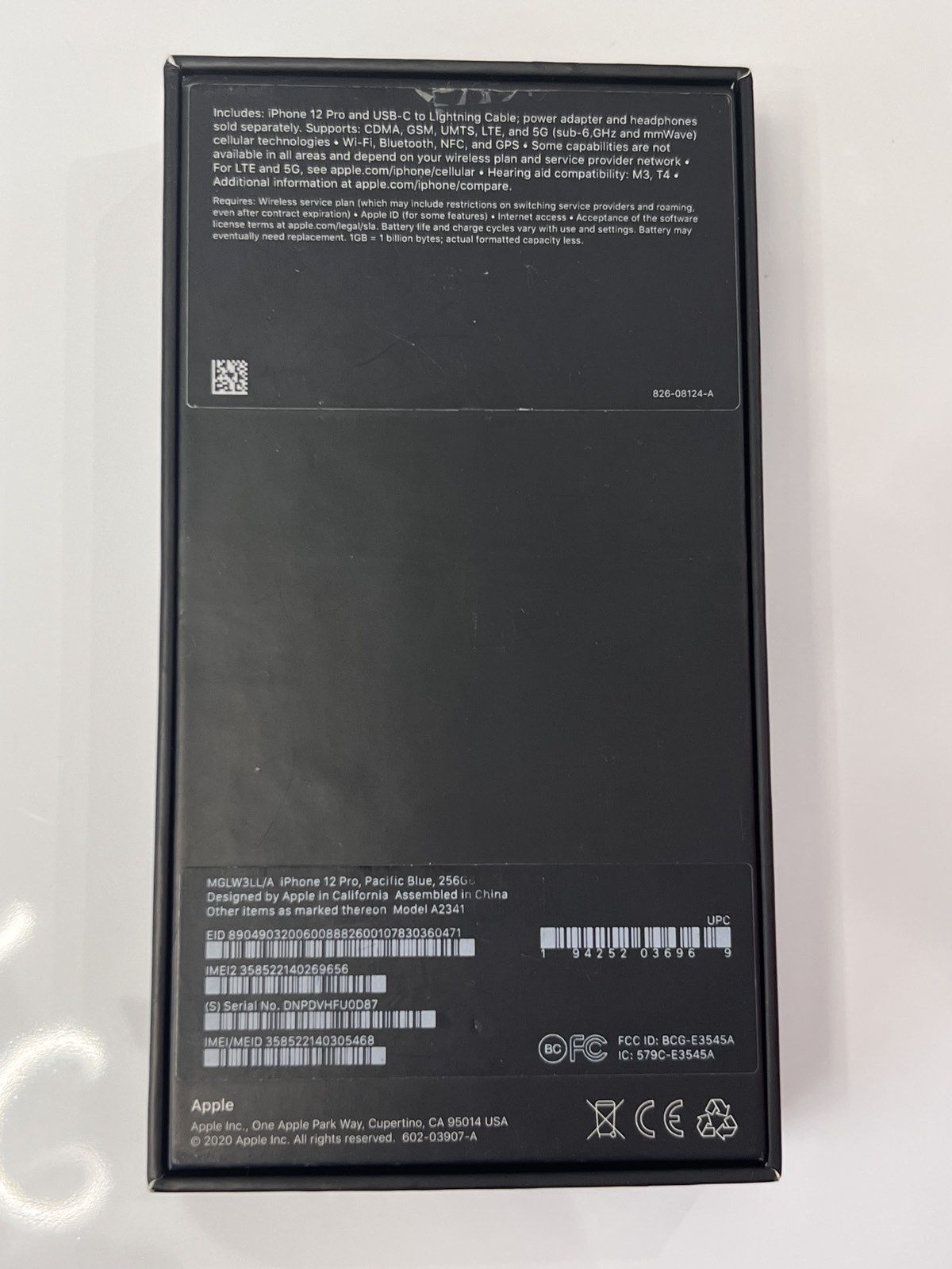 iPhone 12 pro 256gb