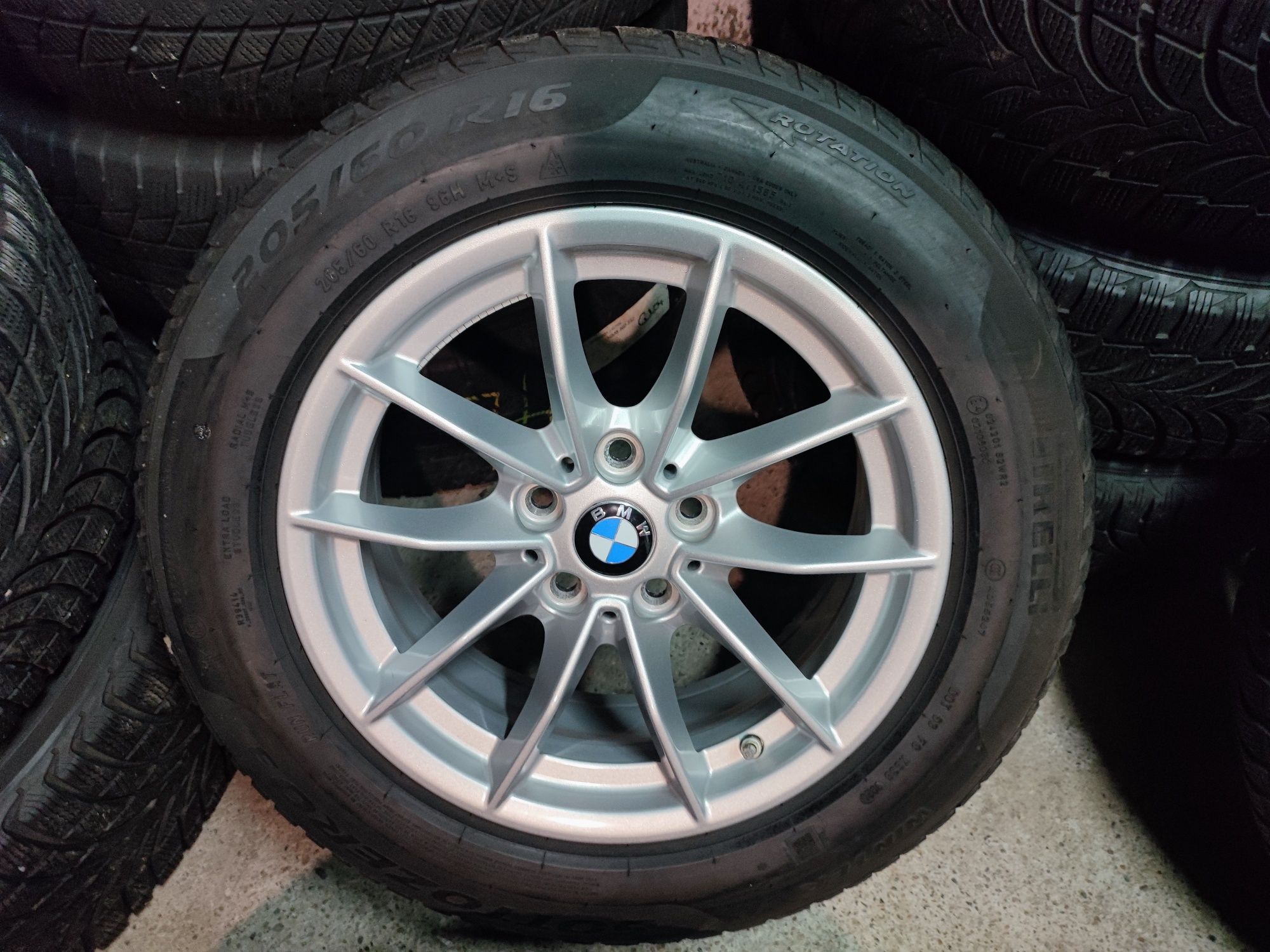 Jante originale BMW seria 3 G20 G21 205 60R16 iarna Pirelli2020