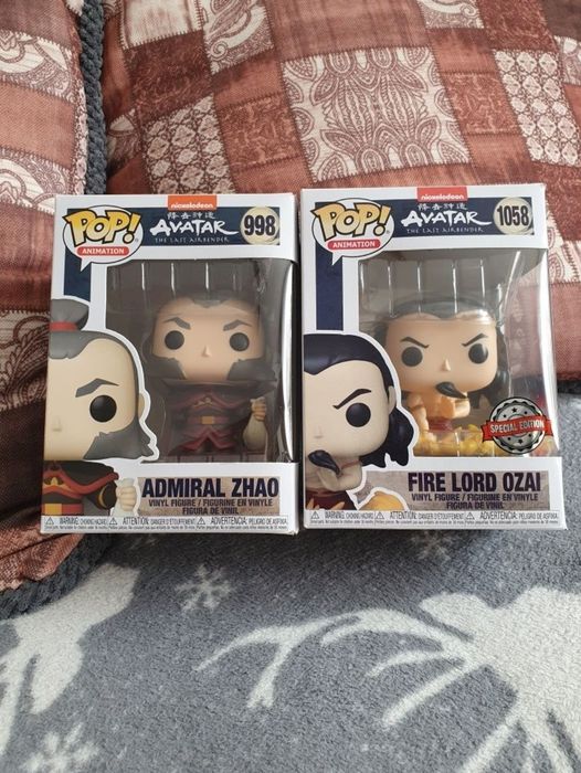 Set figurine funko pop avatar the last airbender noi