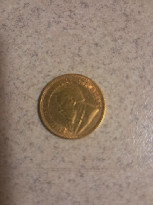 Златна монета 22кар