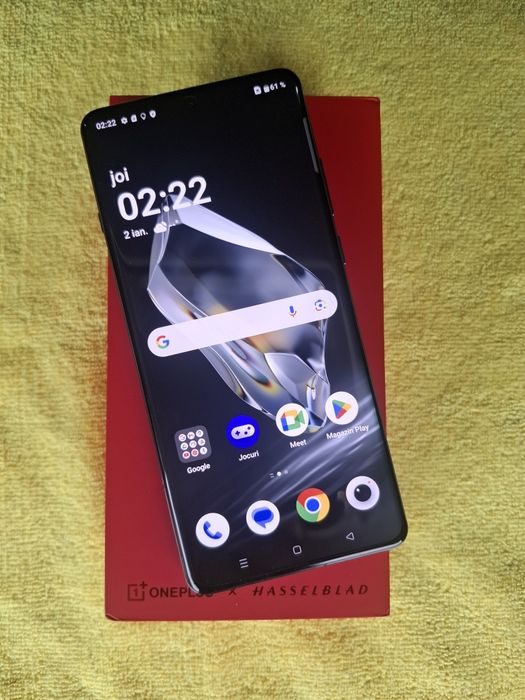Vând/Schimb Oneplus 12 5g Black 512g ca Nou Dual Sim Fulbox Liber