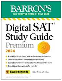 Digital SAT Study Guide Premium, 2024 Barron's Test Prep