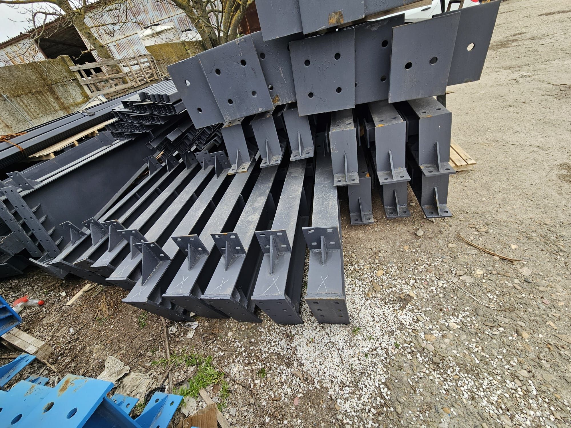 Hală metalică 15x40x6 COMPLETĂ