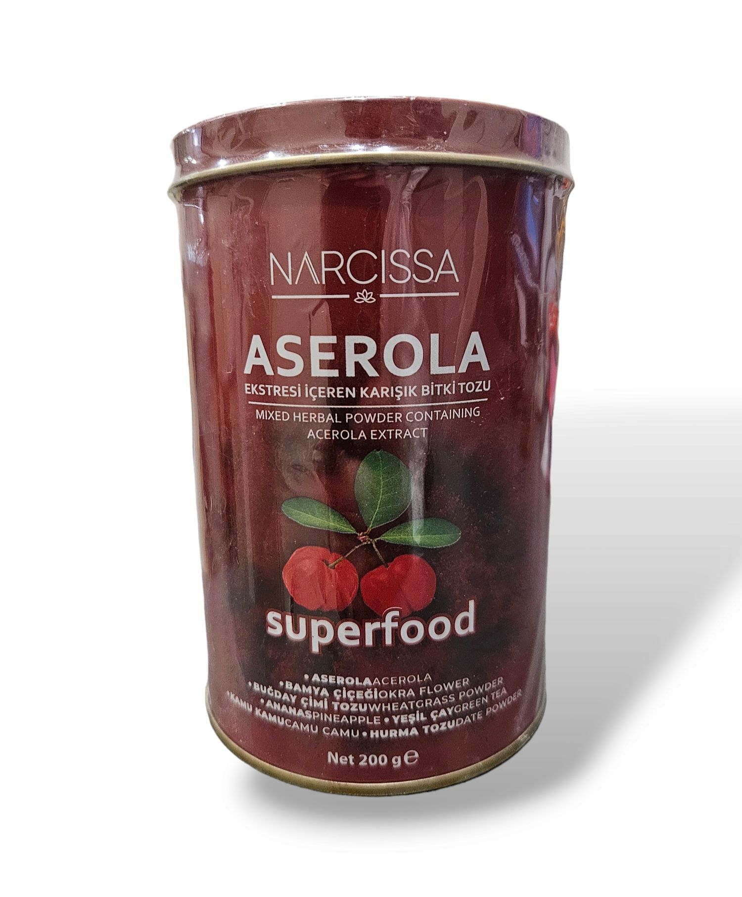 Narcissa Aserola Superfood 200g – билков чай за отслабване