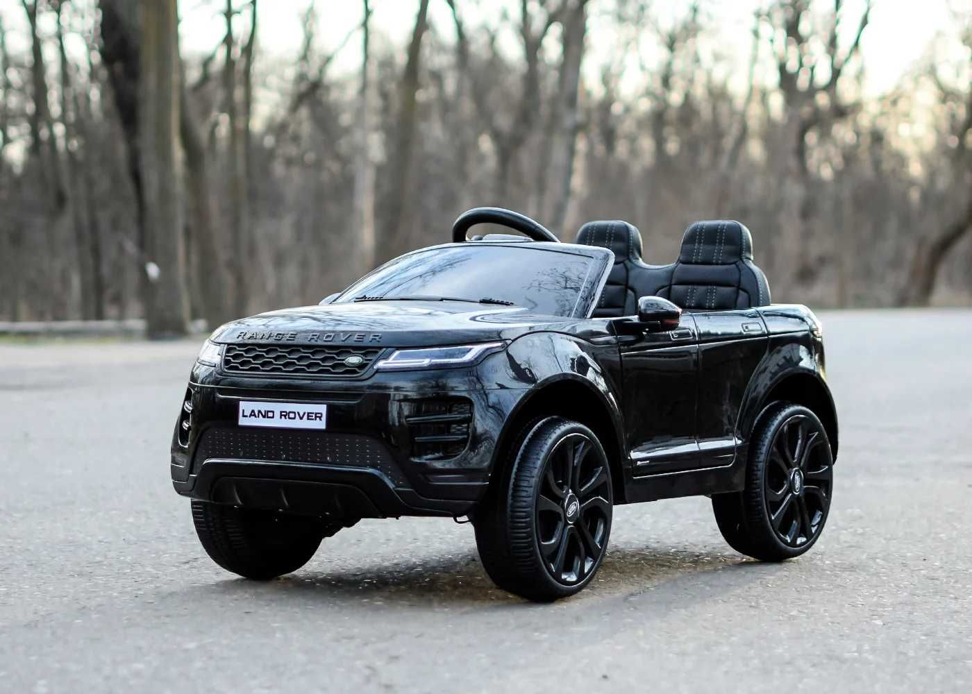 Masinuta electrica Range Rover, 4x4, 140W-12V, roti moi, scaun tapitat