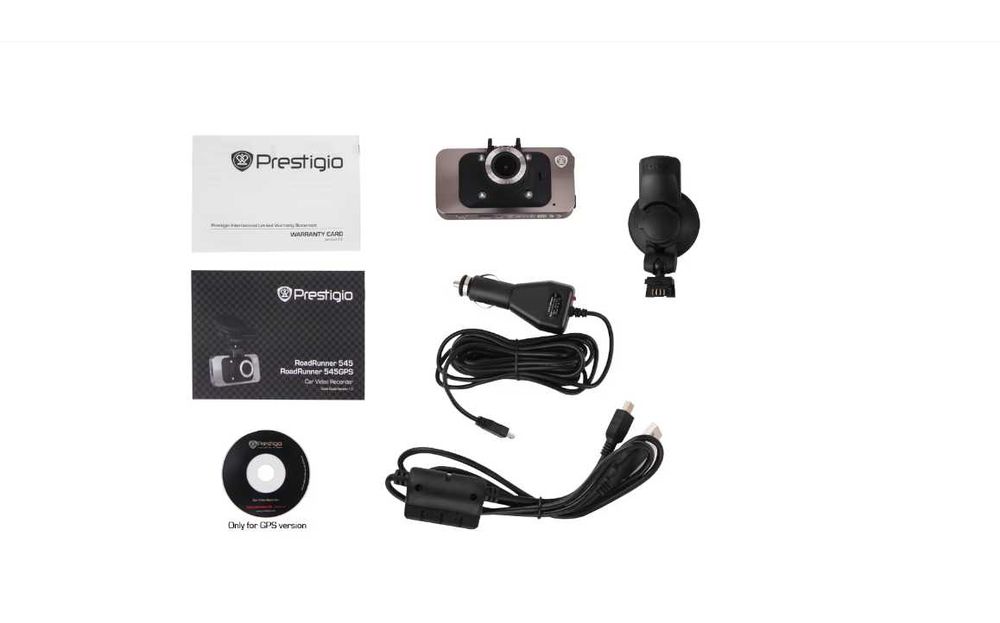 Camera auto DVR Prestigio RoadRunner 545 GPS, Full Hd, Black