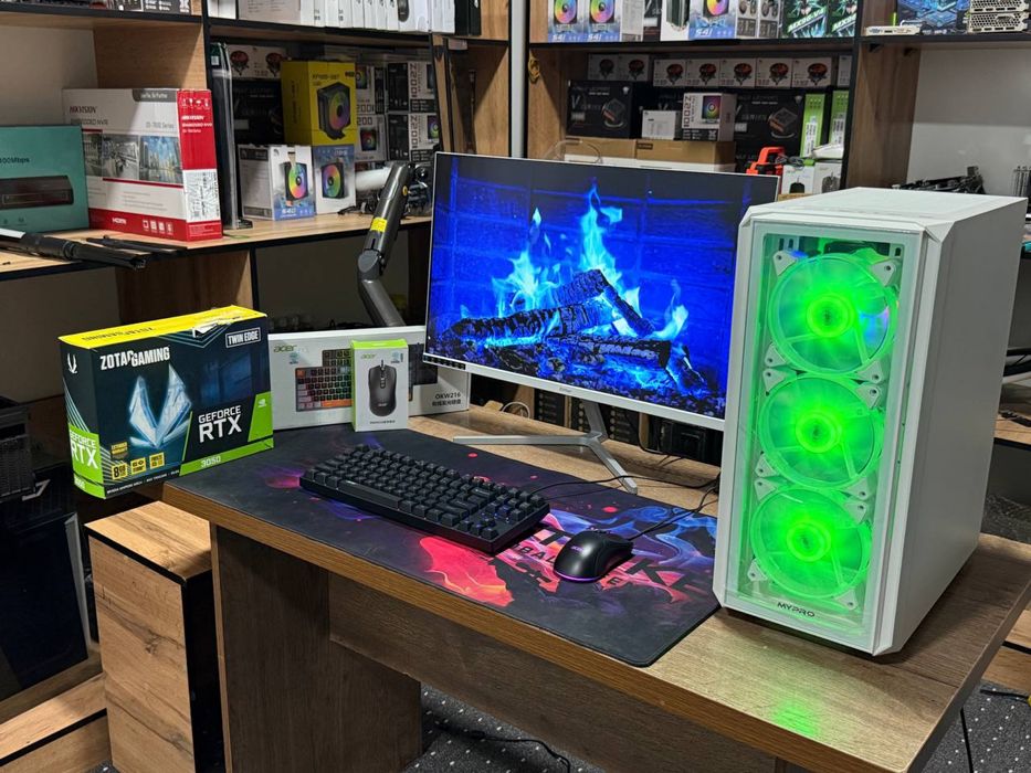 GAME KOMPYUTER DDR4 12-Avlod I5 prasessor 3050 videokarta