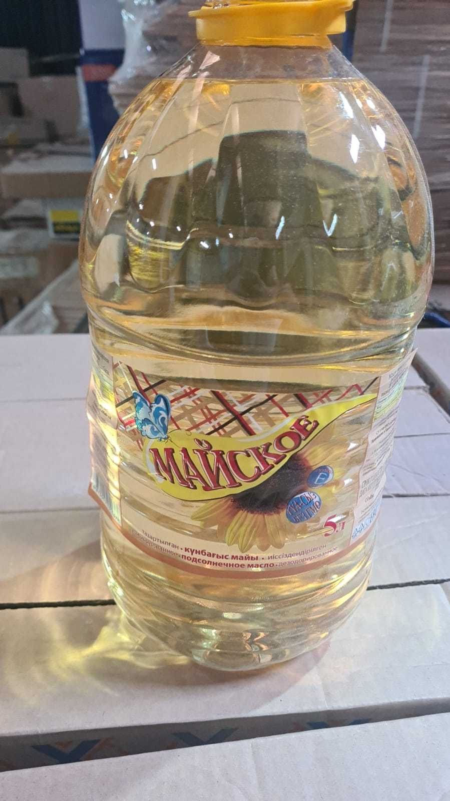 Подсолнечное масло 5 литр