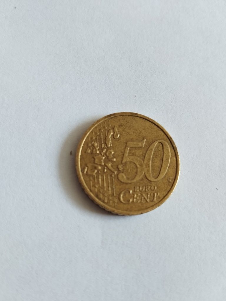 Vând moneda 50 Euro CENT din anul 2001