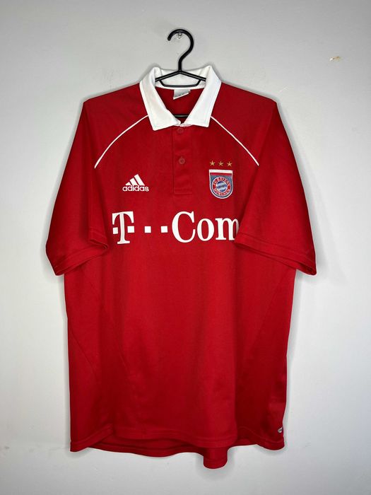 Adidas x Bayern Munich 2004/2005 Home Football T-Shirt Мъжка Тениска