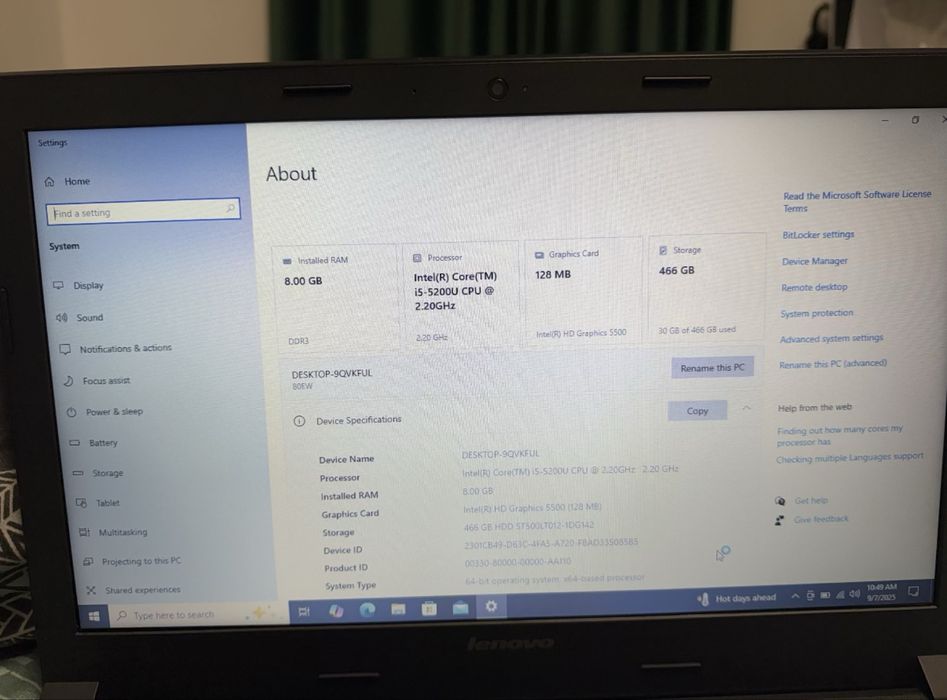 Lenovo B50 cu incarcator
