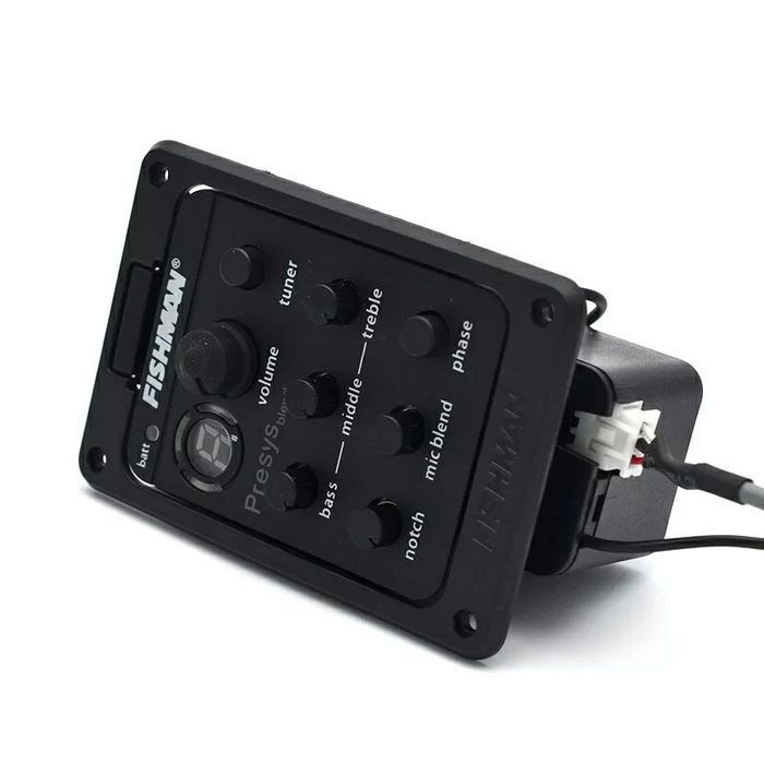 Fishman doză chitară preamplificator presys 301 Nou, tuner încorporat