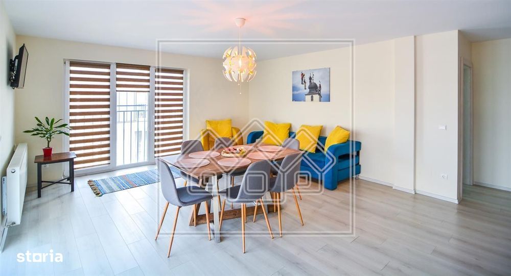 Penthouse de inchiriat, 2 bai, terasa mare, City Residence