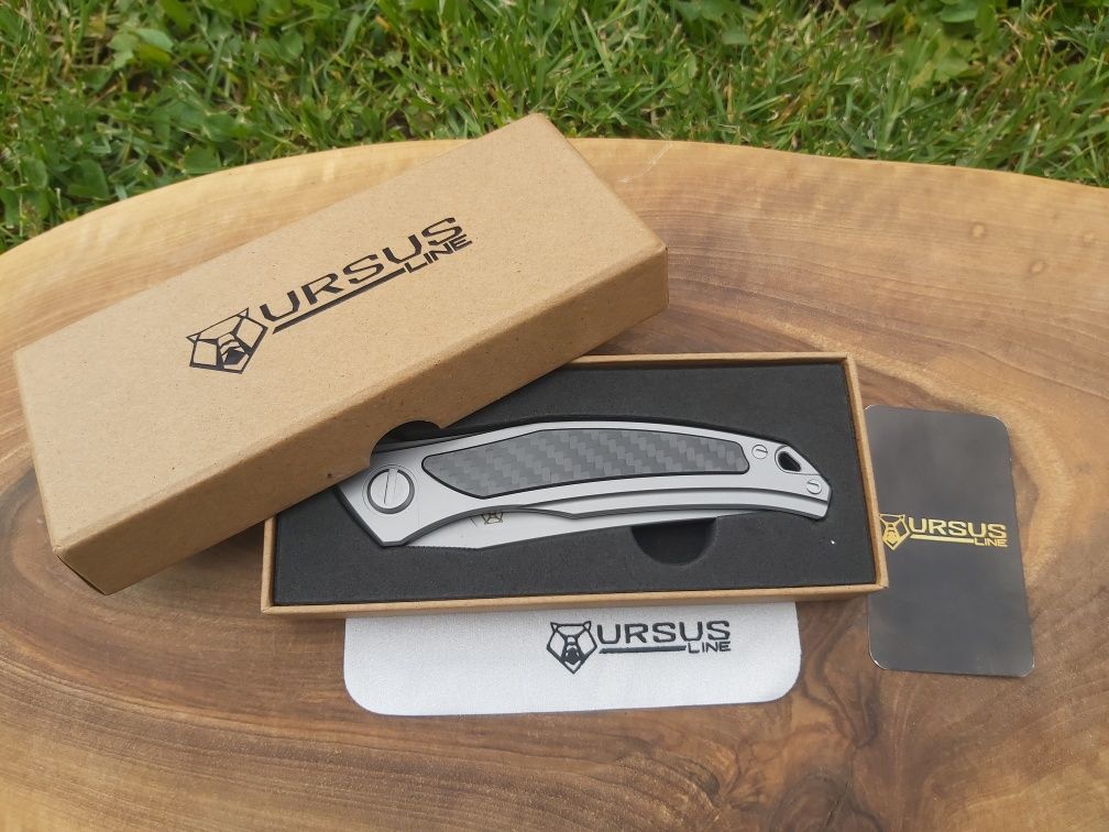 Сгъваем нож Shirogorov Quantum Ursus Line,Cromax PM