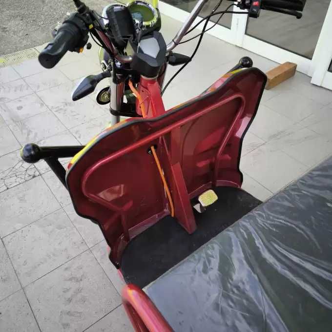 Електрическа Селско-стопанска триколка HEAVY CARGO 2000W Red
