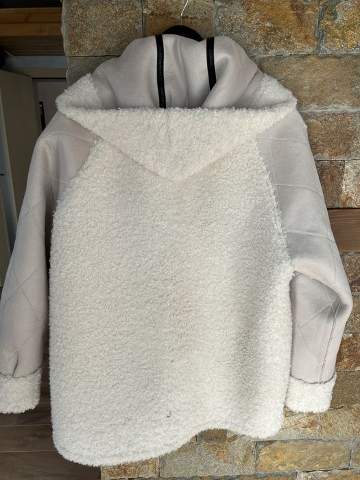 Зимно яке с качулка и две лица