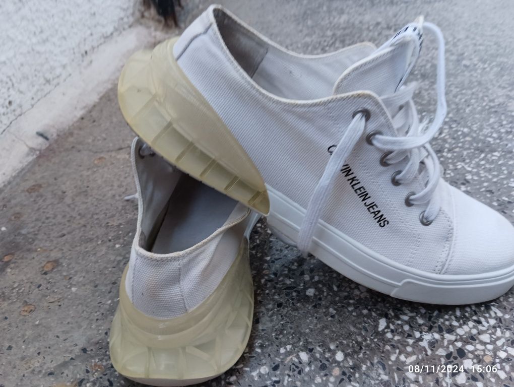 CK Calvin Klein Келин Клайн кецове сникърси jordan plein jo Balenciaga