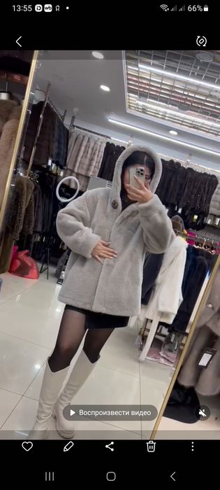 Эко шуба 48размер