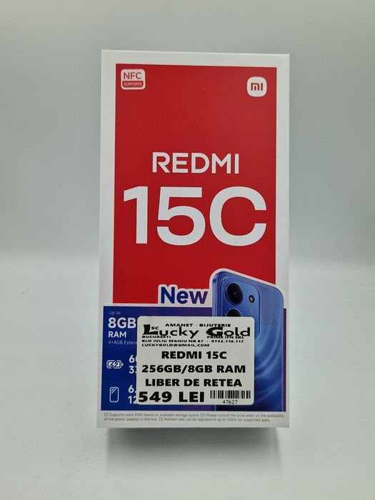Redmi 15C 256GB / 8GB RAM GARANȚIE #47627