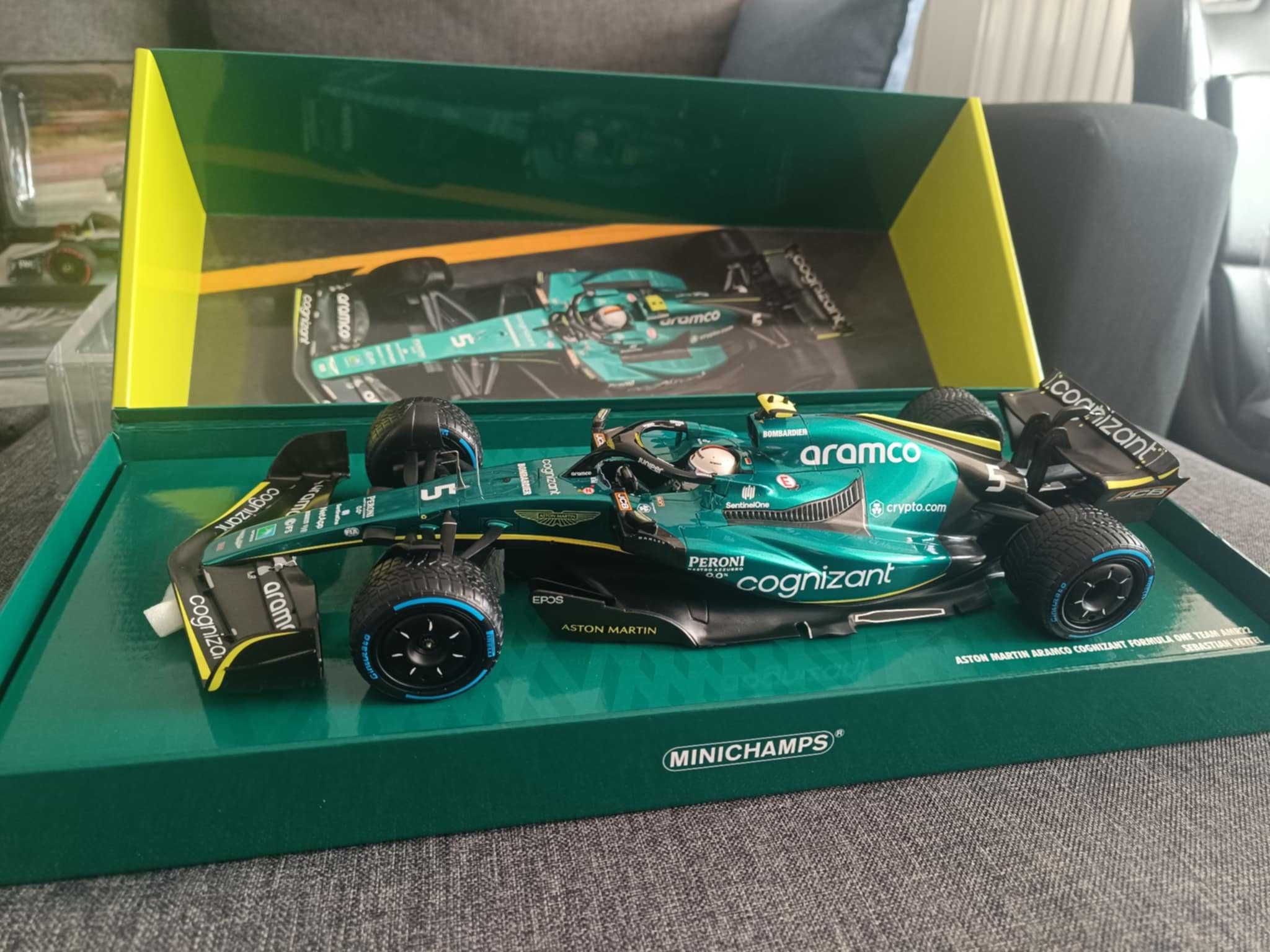 Machete F1 Formula 1 Minichamps, Red Bull, Renault, Aston Martin ,Haas