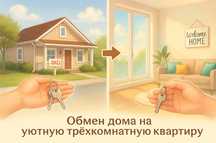 Продажа или обмен частного дома на 3х-к квартиру