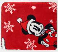 Pătură Disney roșie - NOUA cu Etichetă - cu Mickey Mouse - ptr. Paste