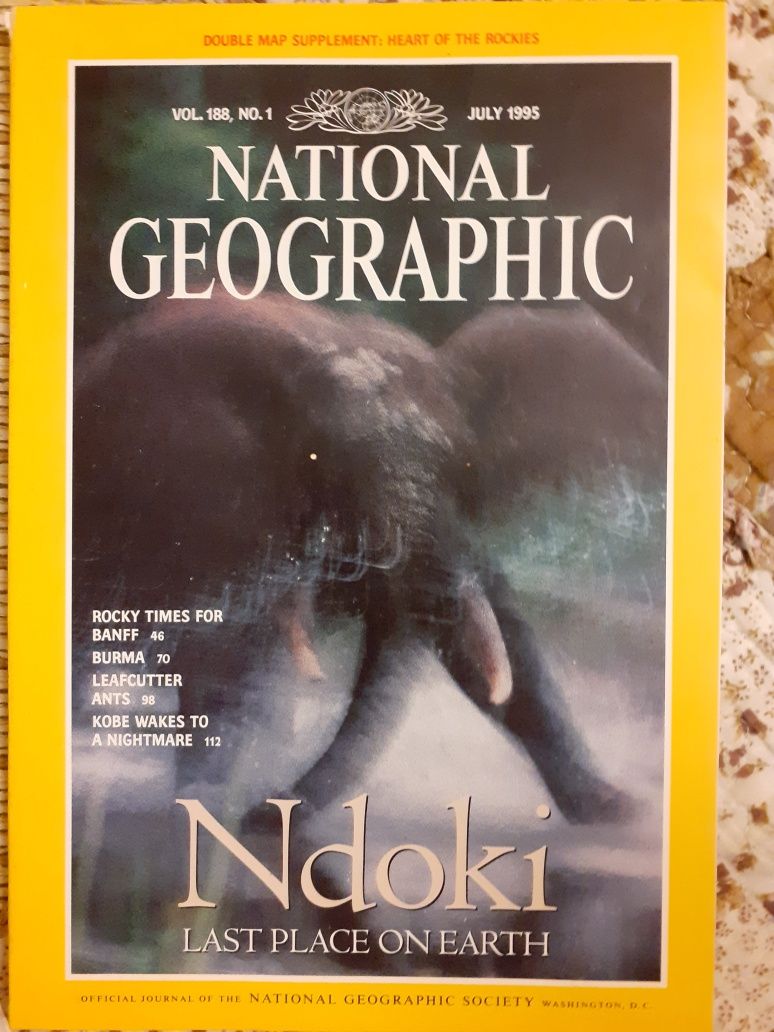 vand reviste National Geographic