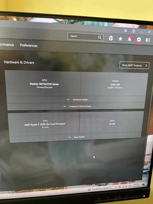 PC Gaming AMD Ryzen 5 2600 Six-Core