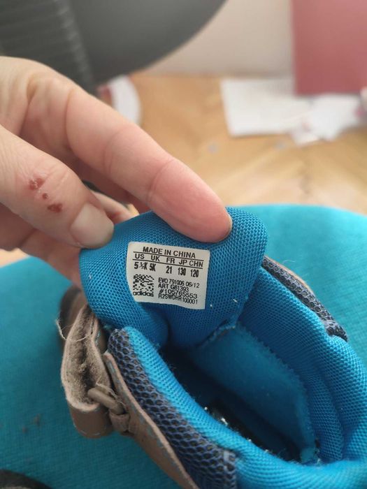 Детски зимни ботушки Адидас/Adidas, номер 21