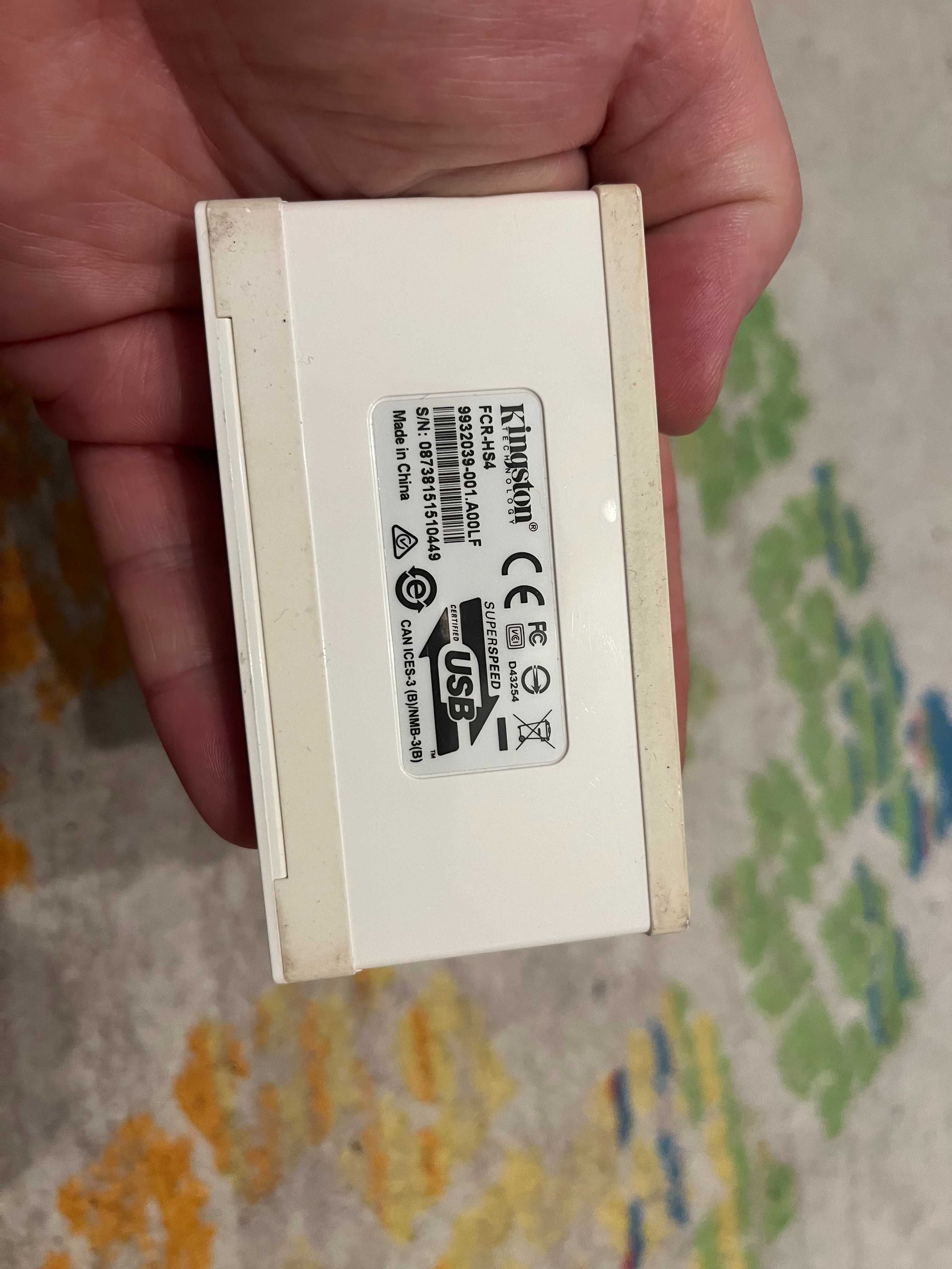 Multi-Card reader Kingston FCR-HS4, USB 3.0, Gri