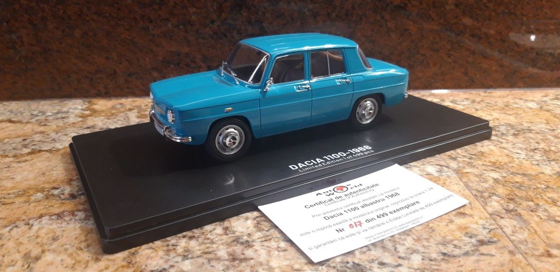 Macheta Dacia 1100 - scara 1:24