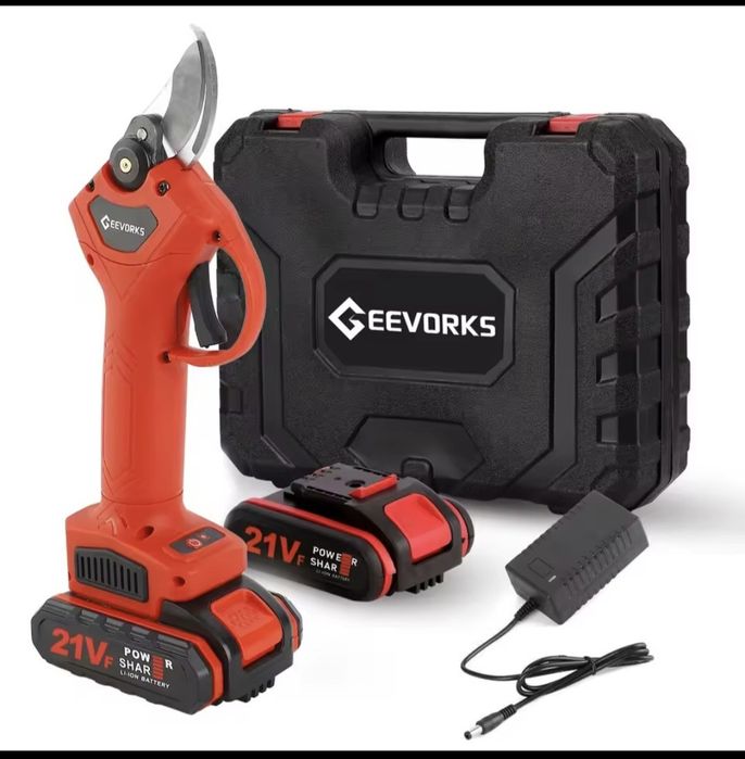 Акумулаторна лозарска ножица GEEVORKS 21V