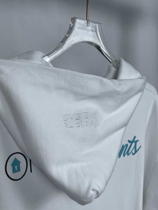 Vetements «OnlyVetmo» White Hoodie | Hanorac Vetements