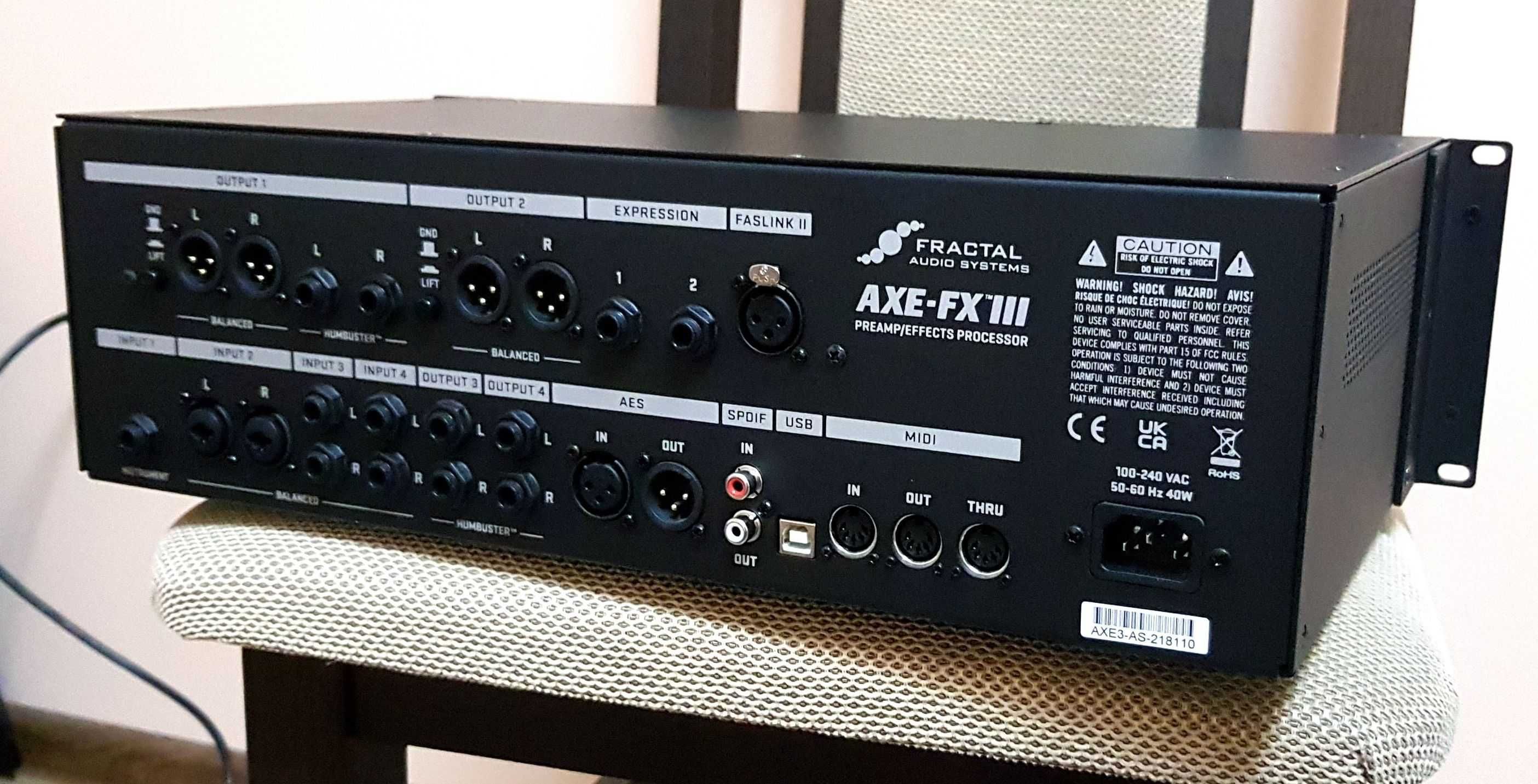 Axe-Fx III MK II Turbo+FC-12 MK II Foot Controller