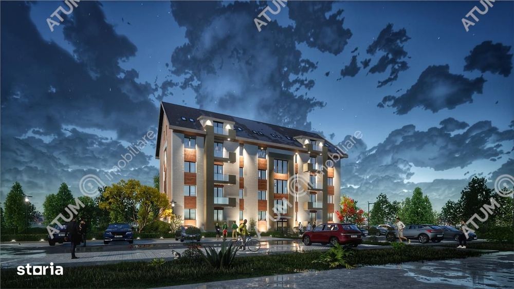 Apartament cu 2 camere balcon loc parcare in Talmaciu\/ Sibiu