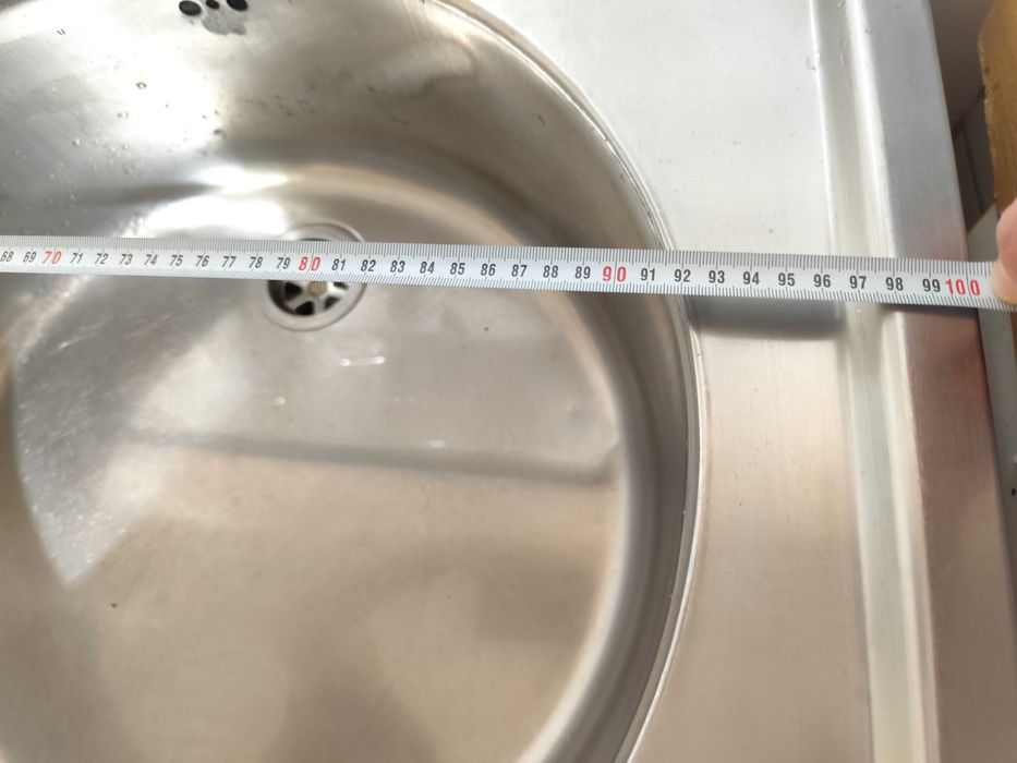 Стоманена кухненска мивка