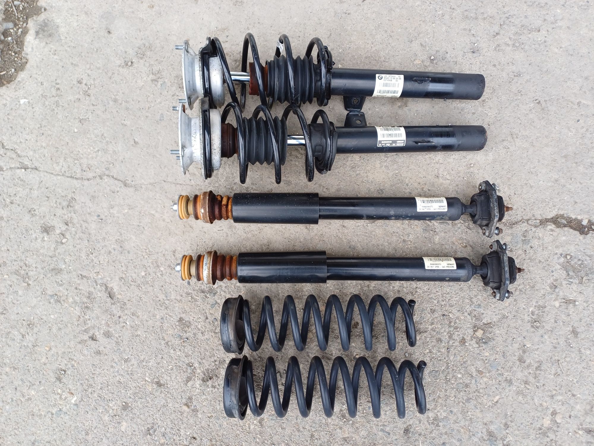 Amortizoare+Arcuri Fata Spate BMW Seria 1 E87 E88 E82 Originale