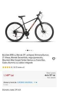 Bicicleta carpat 29 inch