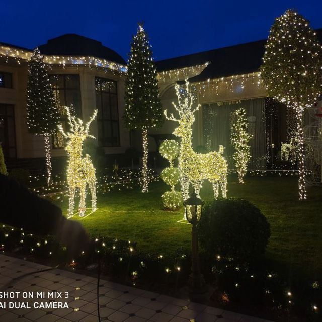 Создайте новогоднюю сказку у себя! 
Мы изготавливаем светящиеся фиг