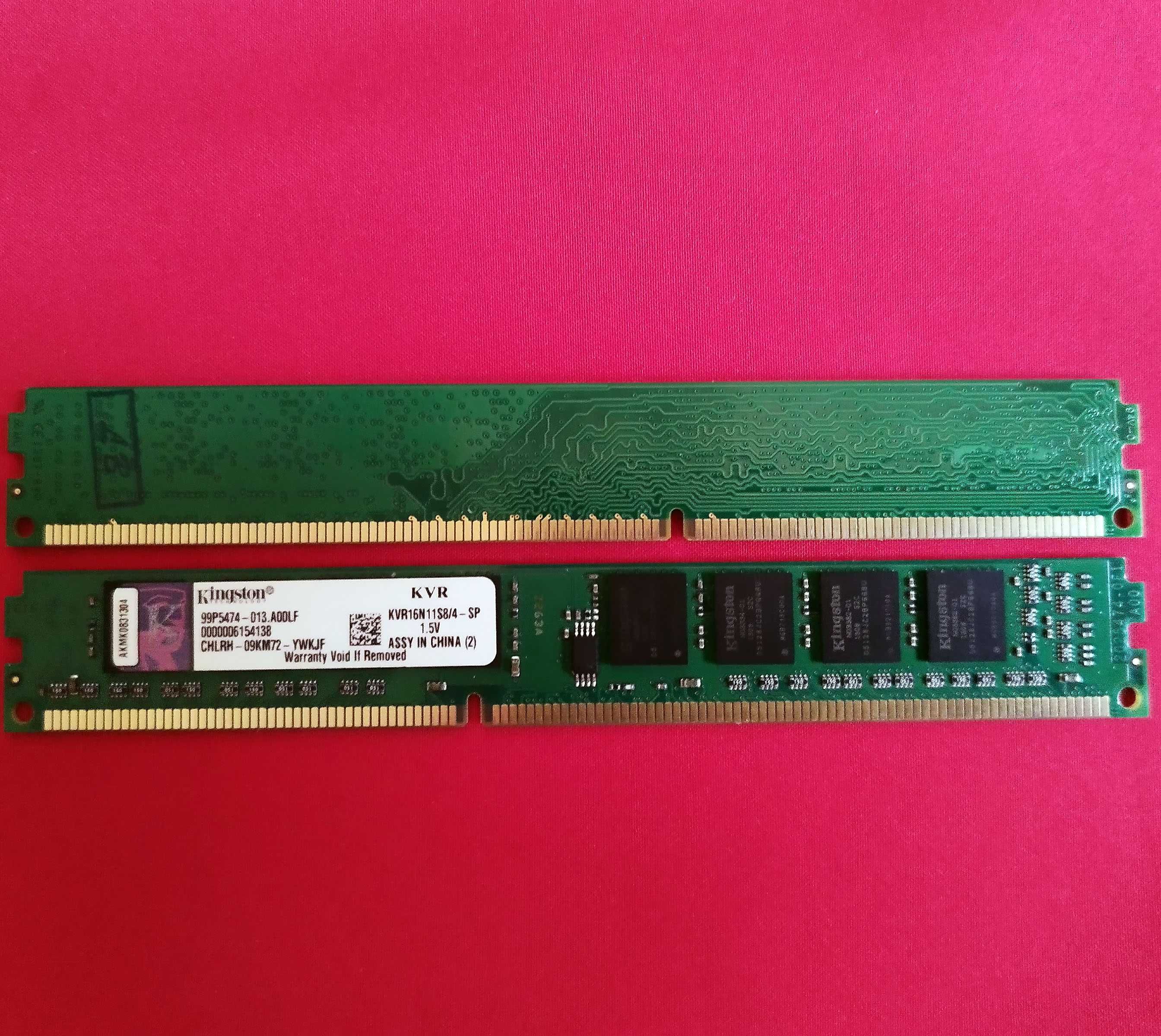 Оперативная память Kingston RAM DDR3 1600 МГц