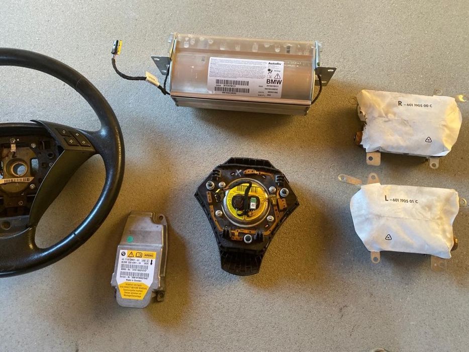 Airbag-uri stanga dreapta fata spate cortina pasager e60 e61 seria 5