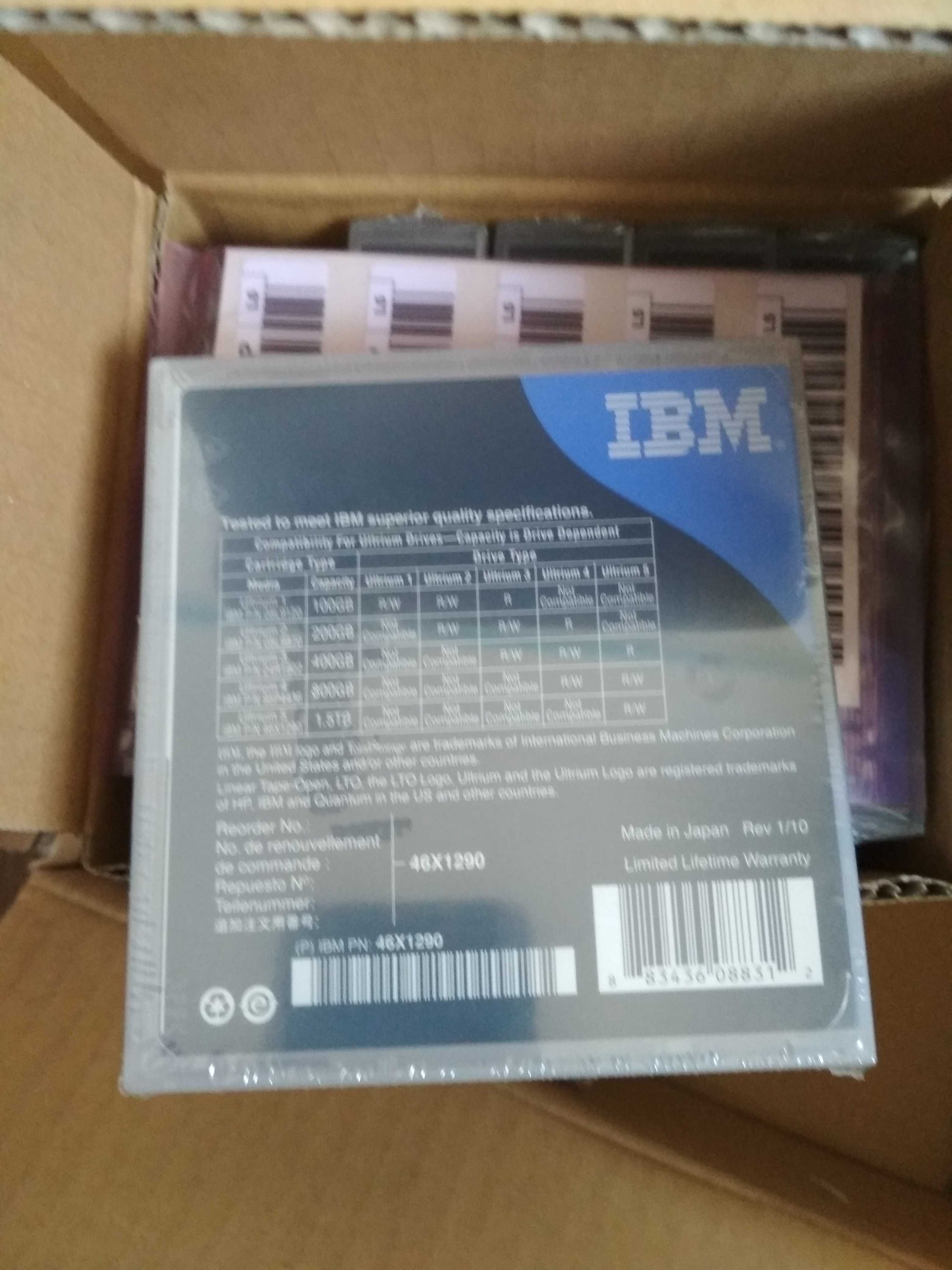 Ленточный носитель информации IBM Ultrium LTO5 1.5TB 46X1290