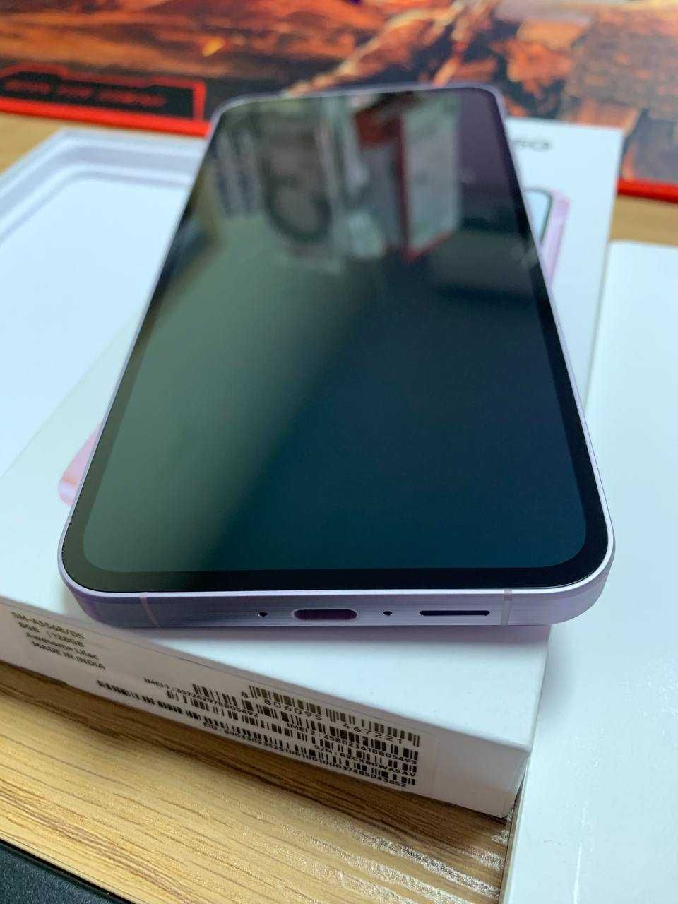 Смартфон Samsung Galaxy A55 5G, 8GB, 128GB, Lilac - SM-A556BLVAEUE