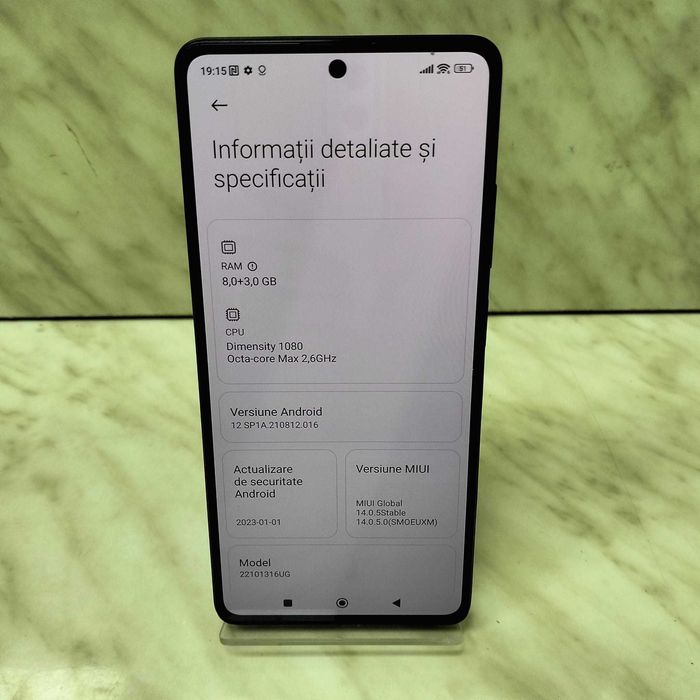 Telefon Xiaomi Redmi Note 12 Pro Plus 5G 256GB Negru Zeus Amanet 24712