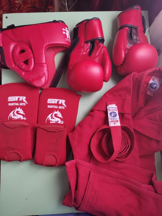 Полная экипировка для занятий боевыми искусствами