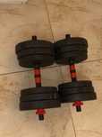 Set de gantere 20kg 2x10kg