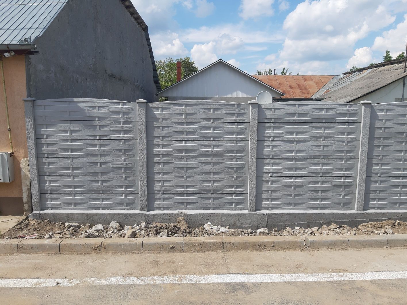 Gard beton prefabricat